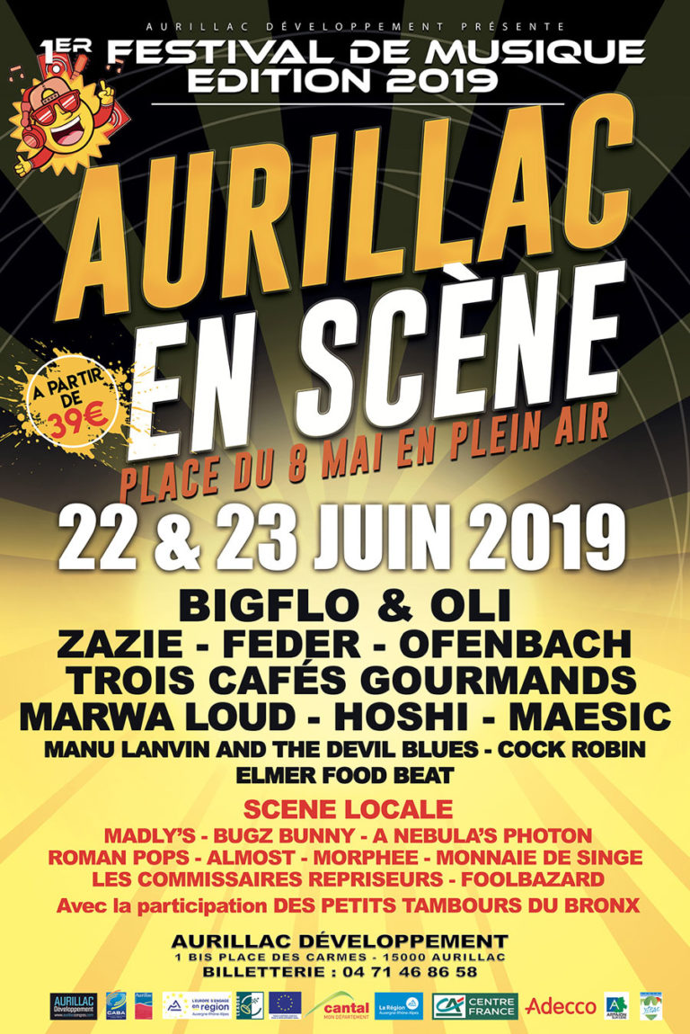 Festival Aurillac En Scène • Mairie Daurillac 