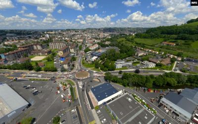 Travaux carrefour de Verdun / vue 360°