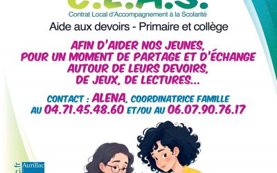 Recherche de bénévoles pour le C.L.A.S. au centre social du Cap Blanc