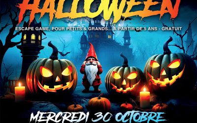 Venez retrouver le gnome pour sauver Halloween