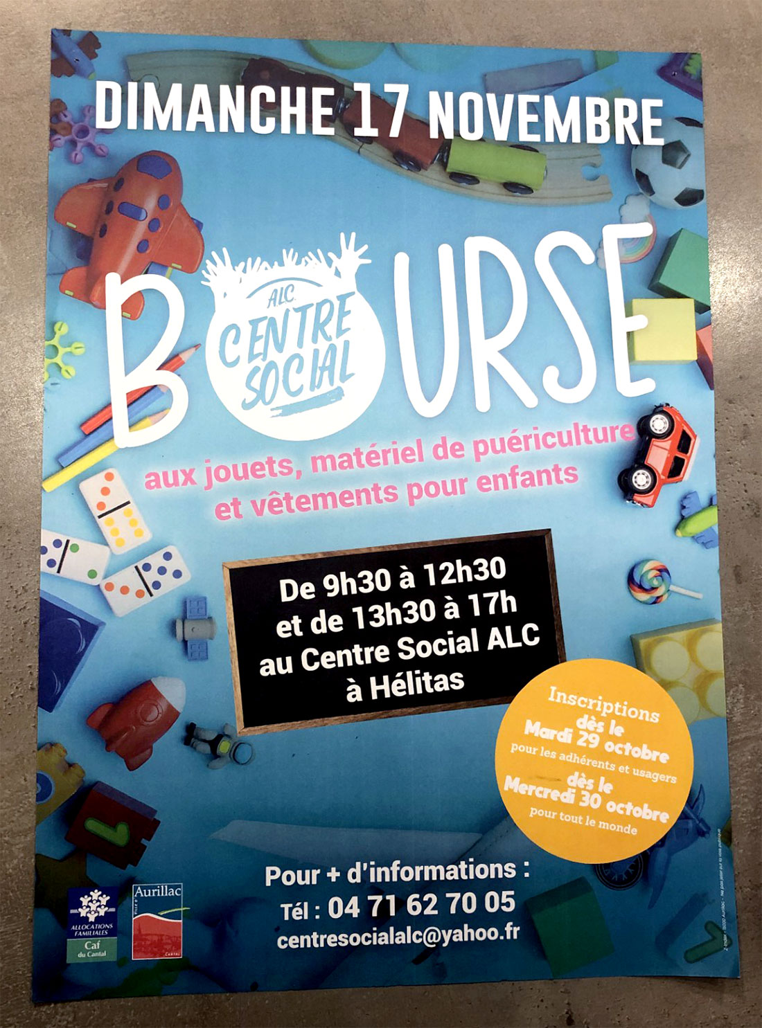 Bourse aux jouets